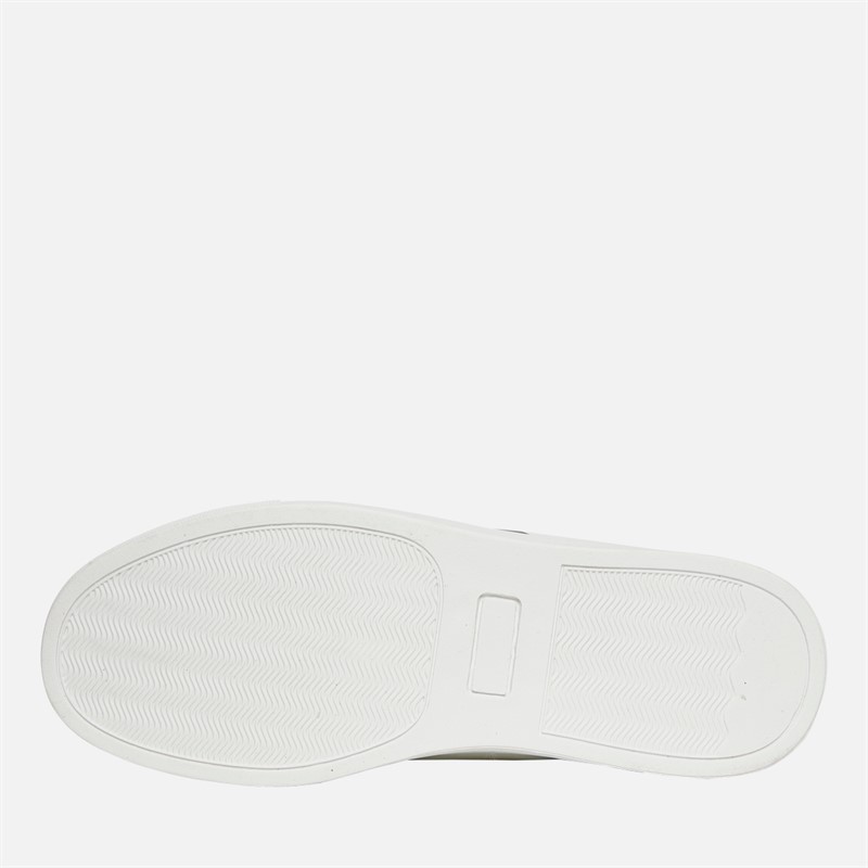 BOSS Junior Jongens Cupsole Trainers Wit