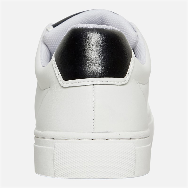 BOSS Junior Jongens Cupsole Trainers Wit