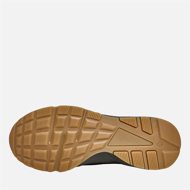 BOSS Junior Jongens Gebreide Logo Sneakers Zwart