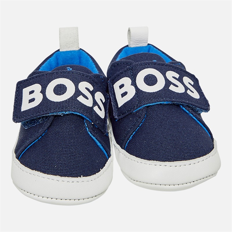 BOSS Chaussures Velcro Bébé Garçon Marine