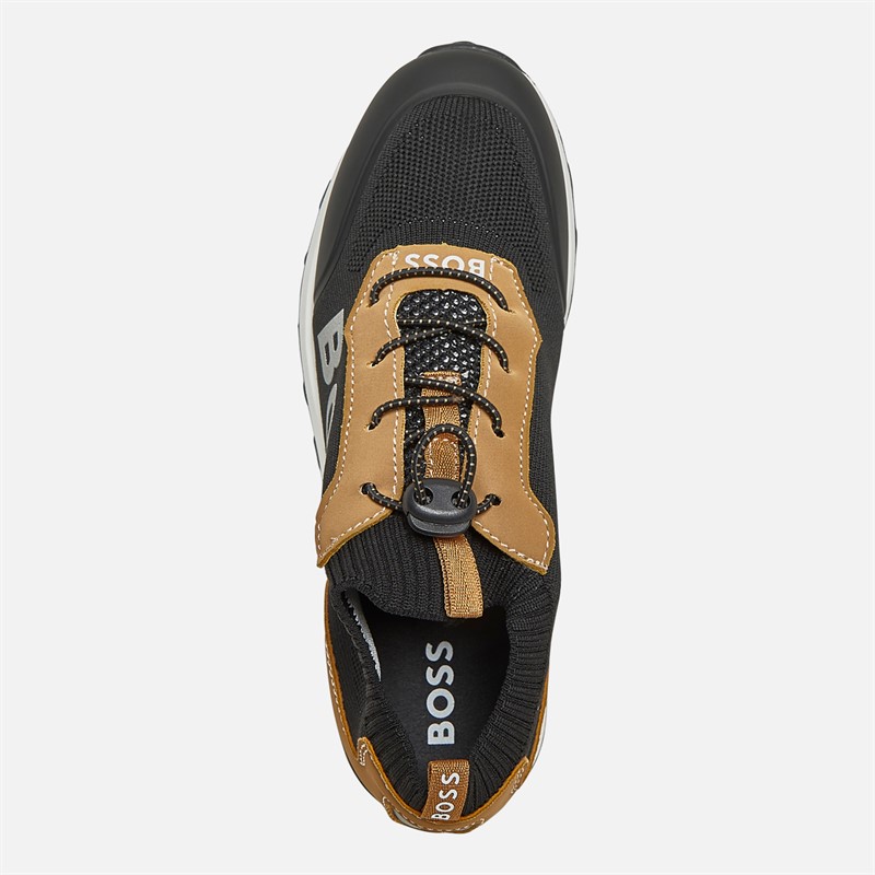 BOSS Baskets Tricot Logo Garçon Junior Cookie
