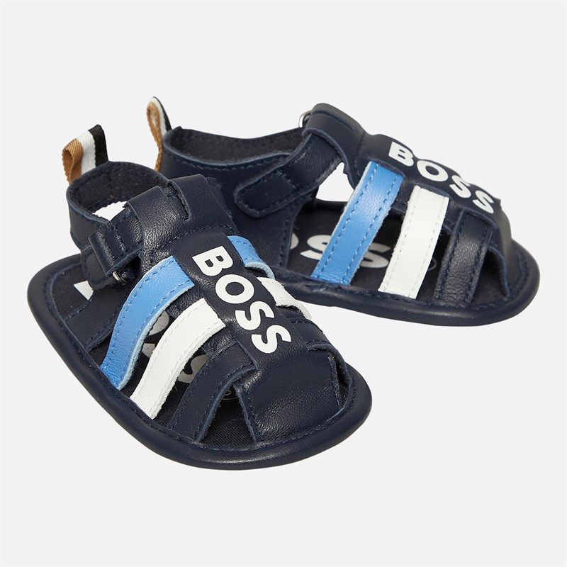 BOSS Baby Jongens klittenband sandalen marineblauw - Maat 19