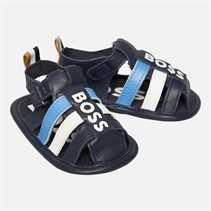 BOSS Baby Jongens klittenband sandalen marineblauw