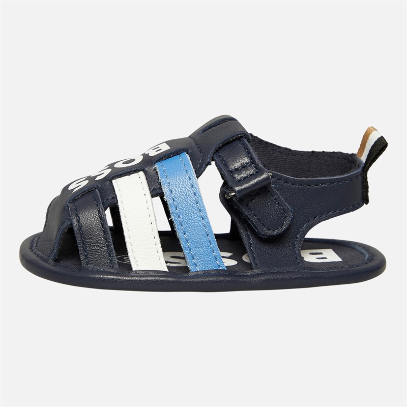 BOSS Sandales Velcro Bébé Garçon Marine