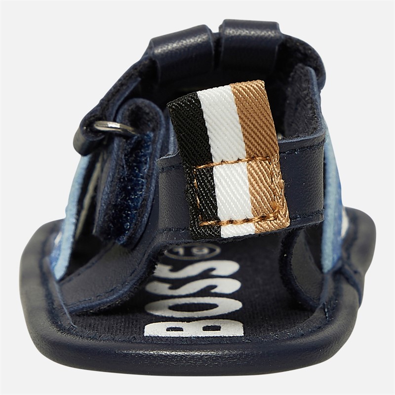 BOSS Sandales Velcro Bébé Garçon Marine