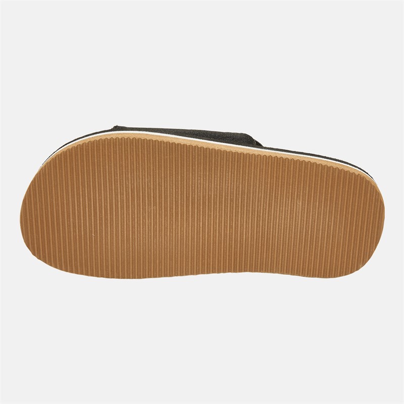 BOSS Jongens Logo Sandalen Met Elastiek Zwart 2