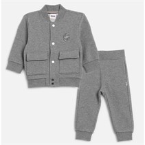 BOSS Baby Boys Tracksuit Heather Grey
