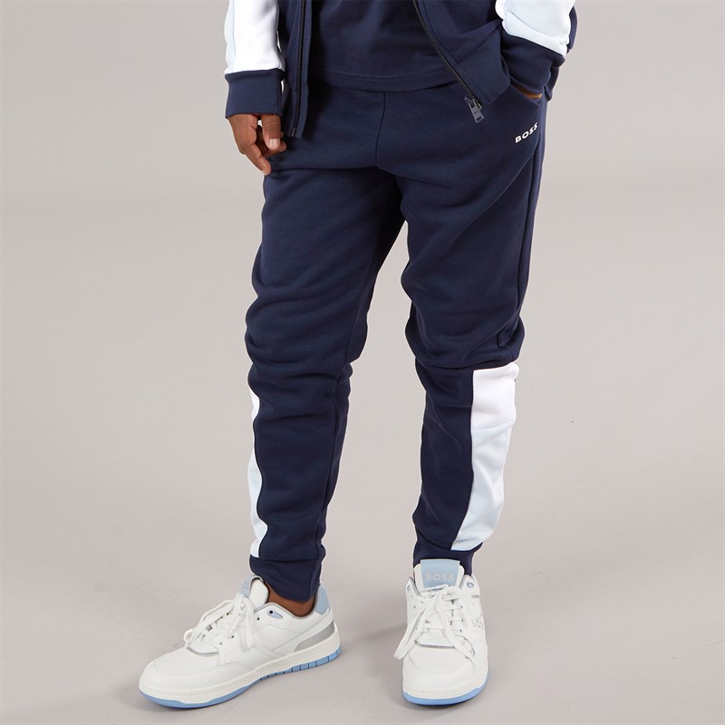 BOSS Boys Joggers Navy - Size 12Y