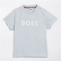 BOSS Baby Boys Short Sleeve T-Shirt Pale Blue
