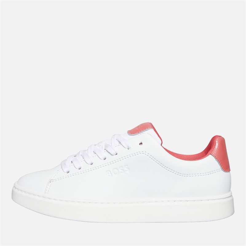 BOSS Junior Girls Chunky Trainers White - Size 36