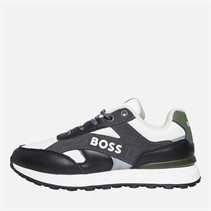 BOSS Junior Multi Panel Trainers Black