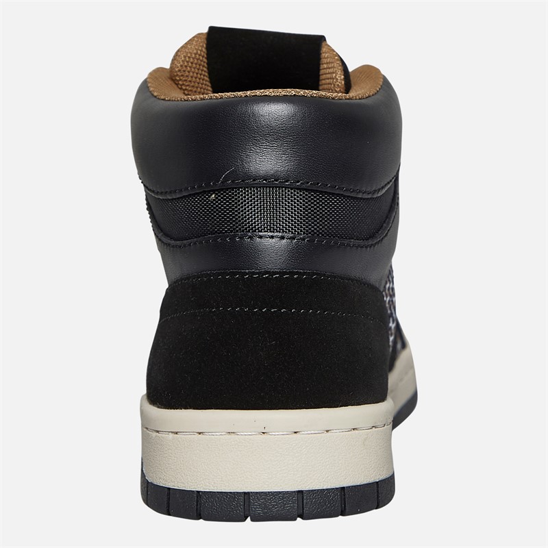 BOSS Junior Hi Top Trainers Black