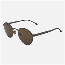 BOSS Mens Sunglasses Matte Ruthenium Black