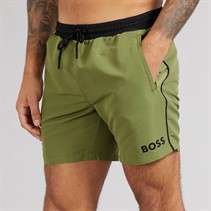 BOSS Shorts de bain étoile de mer Homme Medium Green