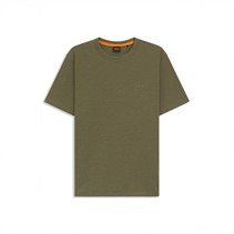 BOSS Heren Tegood T-shirt Open Green