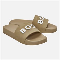 BOSS Junior Boys Aqua Sliders Stone