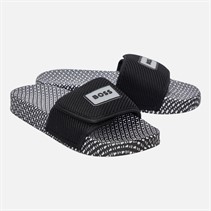 BOSS Junior Boys Aqua Sliders Black