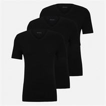 BOSS Herre Tre Pak T-shirts Sort