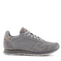 Woden Damen Ydun Suede Mesh II Sneaker Grau