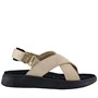 Woden Sandales Luna Suede Femme Beige