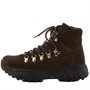 Woden Bottines Iris Track Suede Femme Chocolat