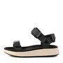 Woden Sandaler til kvinder Line 020 Sort