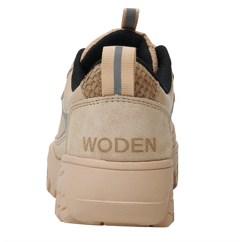 Woden Baskets basses imperméables Tessa Femme 852 crème café