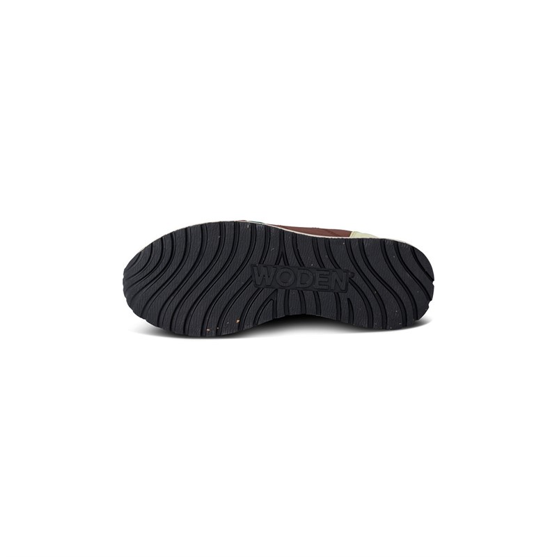 Woden Damen Ronja Reflektierende Turnschuhe 312 Sepia