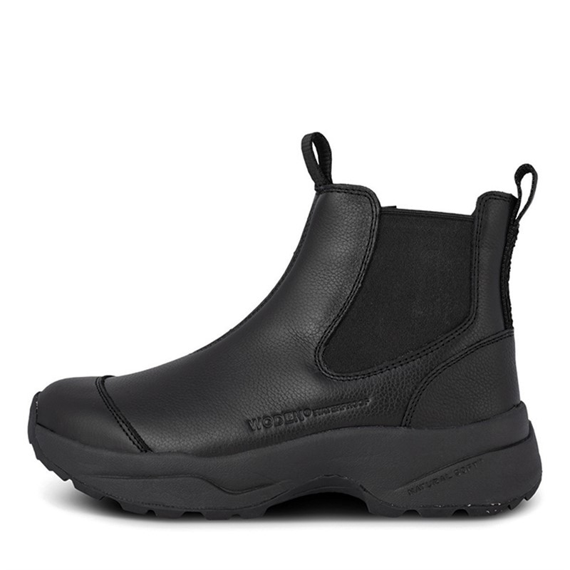 Woden Silje ciepłe wodoodporne buty dla niej kolor 020 czarny - Rozmiar 37