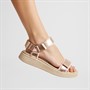 Woden Sandales Métalliques Ligne Femme 023 Rose