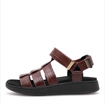 Woden Sandales Pêcheur Femme Isabell 312 Sépia