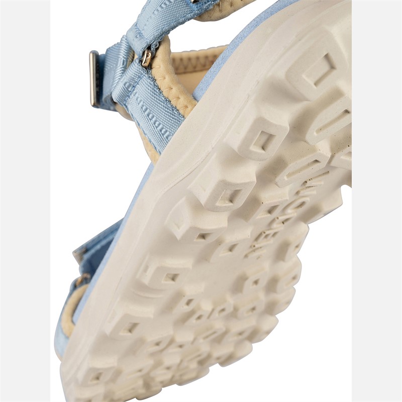 Woden Sandales Sandie Femme 522 Bleu Glacier