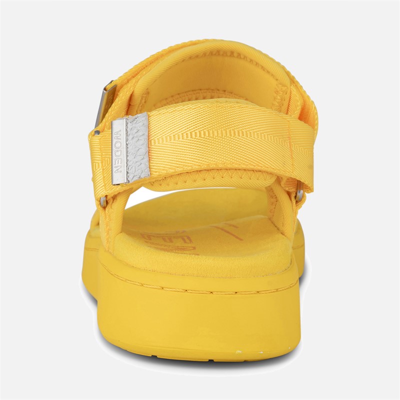 Woden Sandales Femme Line Fruit 303 Citron
