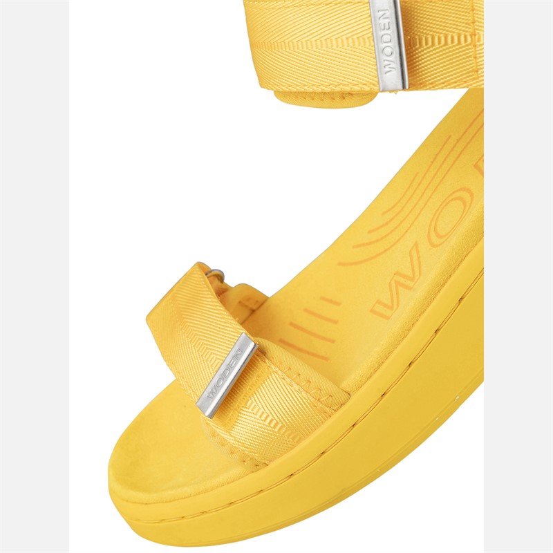 Woden Sandales Femme Line Fruit 303 Citron