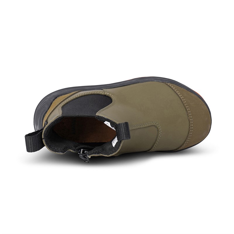 Woden Kinder Wodens Silja Gummistiefel 295 Dark Olive