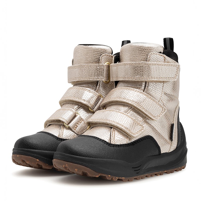 Woden Mädchen Adrian Glitzer Stiefel 045 Gold