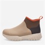 Woden Womens Irene Waterproof Rubber Boots 259 Coffee Cream Multi