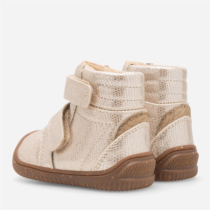 Woden Kids Tristan II Glitter Boots 045 Gold
