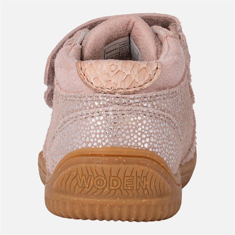 Woden Tristan buty całościowe perłowe dla dziewczynki kolor 800 Dry Rose