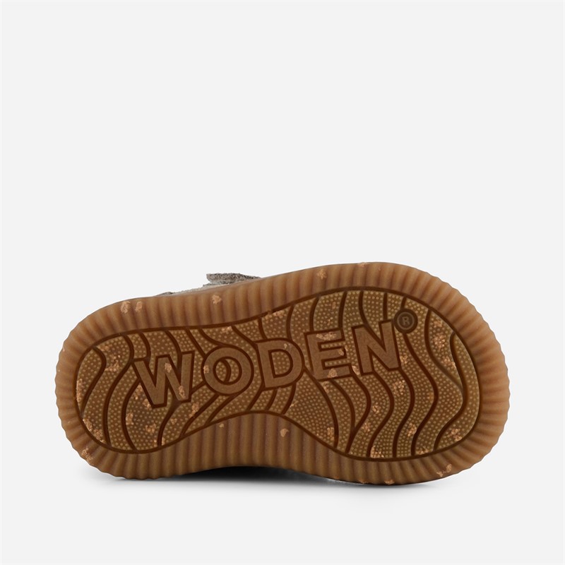 Woden Kinder Tristan Perlen Sandalen 776 Silver Mink