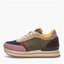 Woden Baskets Femme Ronja Plateau 255 Dark Algae Multi