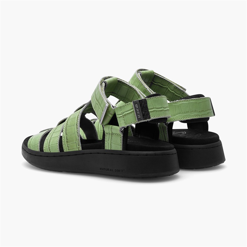 Woden Sandales pêcheur Isabell Femme 278 Matcha