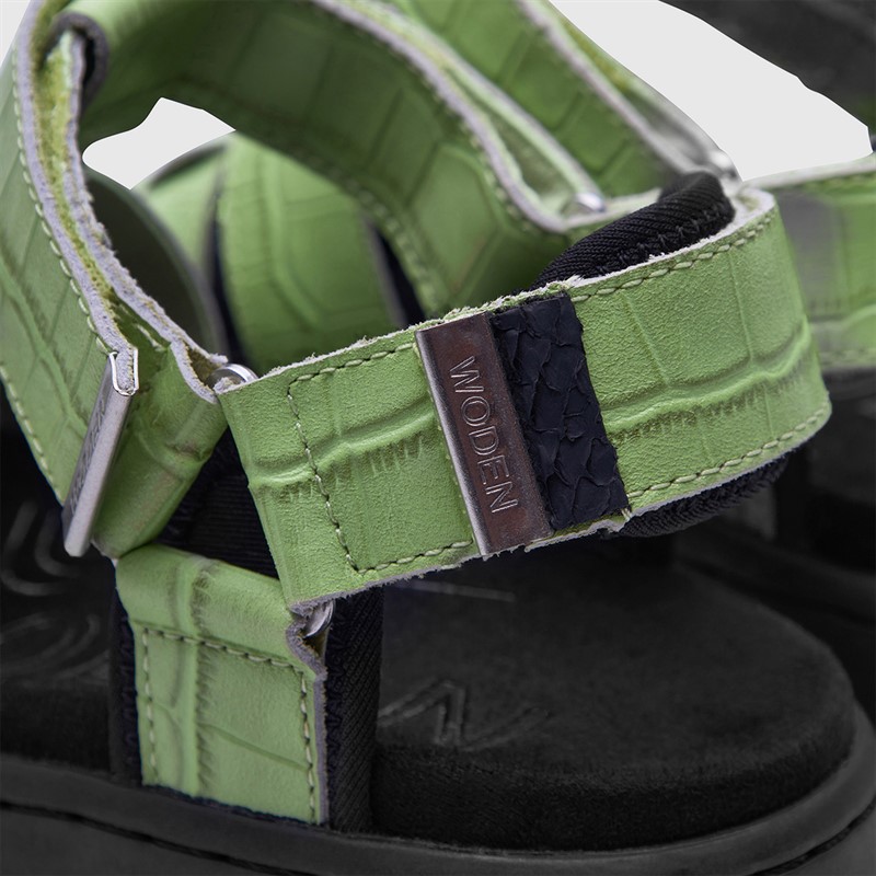 Woden Sandales pêcheur Isabell Femme 278 Matcha