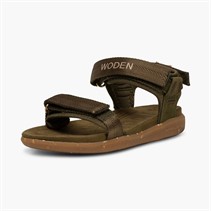 Woden Kinder Cirkeline Sandalen 295 Dark Olive