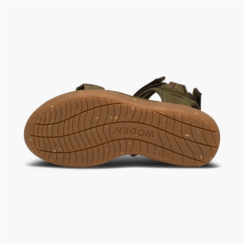 Woden Sandales Cirkeline Enfant 295 Dark Olive