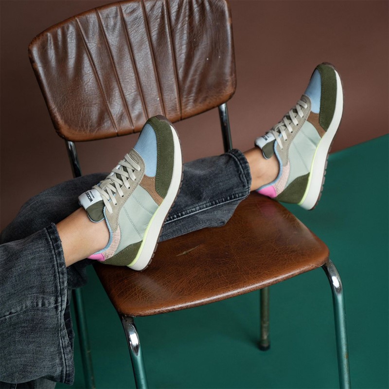 Woden Womens Ronja Sneakers 189 Stone Multi
