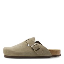 CPH Comfort Bio Clog Suède Sandalen Taupe