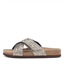 CPH Comfort Dame Bio X Velcro Sandaler Guld Glimmer