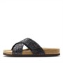 CPH Comfort Dames Bio X Klittenband Sandalen Marine Glimmer