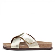 CPH Comfort Dame Bio X Velcro Sandaler Guld